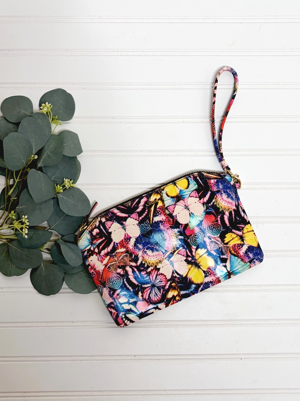 LODIS Butterfly Wristlet Bag